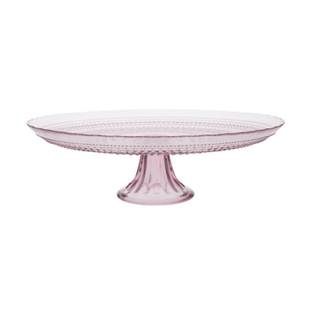 Fortessa JUPPK.CAKE.13 Jupiter Cake Stand 13"x13"x4.3" (33x 33x11cm) Pink