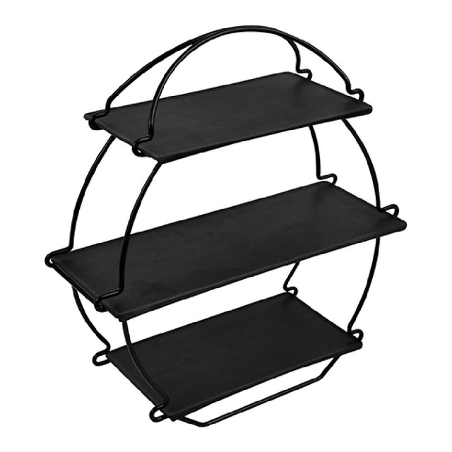 BauscherHepp TB3000B Tea Stand 3-tier 14-3/10" X 5-3/10" X 5-1/2"H