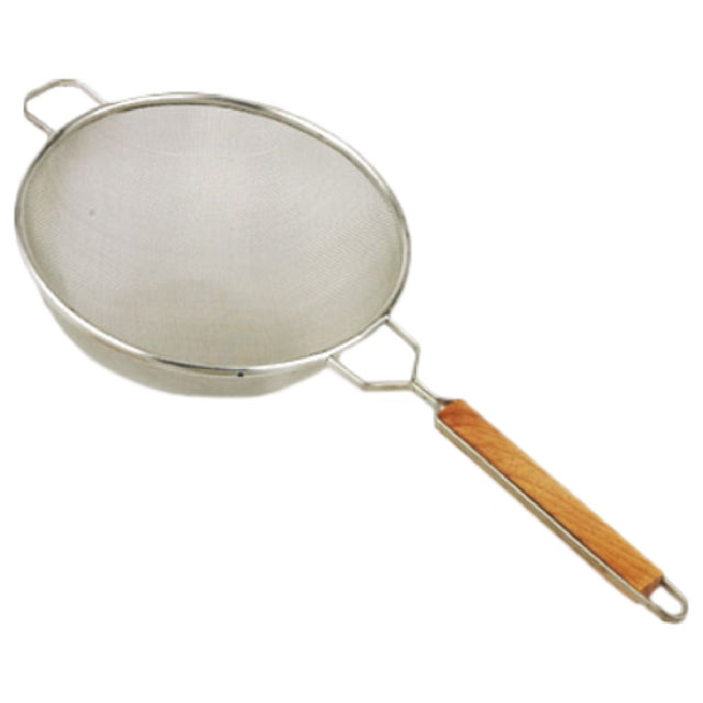 Royal ROY SMS 10.25 - Strainer, 10-1/4" Dia. Bowl, Single Tinned Coarse Mesh Wire