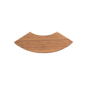 GET Enterprises M514QR-BB Elite Global Solutions Melamine Meta Riser 14" X 5" X 5/8" H Quarter Circle