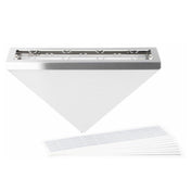 Curtron BL-150-SS-COMBO Pest-Pro Series 150 Decorative Silent Flying Insect Trap & Replacement Glue Boards Combination Pack