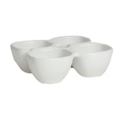 GET Enterprises BS303LV Bugambilia® Condiment Bowl 4-division 10 Oz.