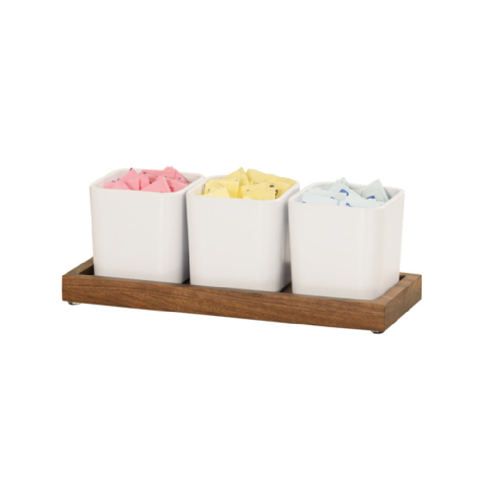Cal Mil 23206-78 Sydney Jar 5"W X 12.75"D X 4.5"H Square