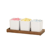 Cal Mil 23206-78 Sydney Jar 5"W X 12.75"D X 4.5"H Square