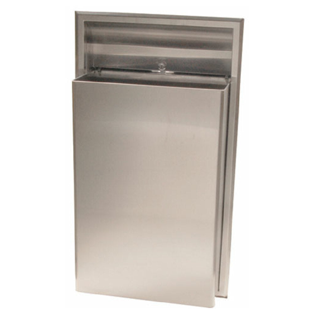 Bobrick B-3644 12 Gal Waste Receptacle Recessed