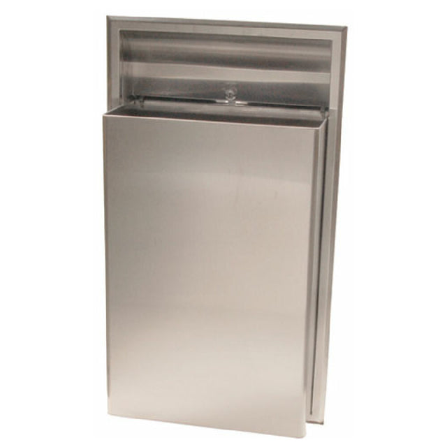 Bobrick B-3644 12 Gal Waste Receptacle Recessed