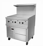 Wolf C36R-36G_NAT 36 Inch Gas Challenger XL Restaurant Range
