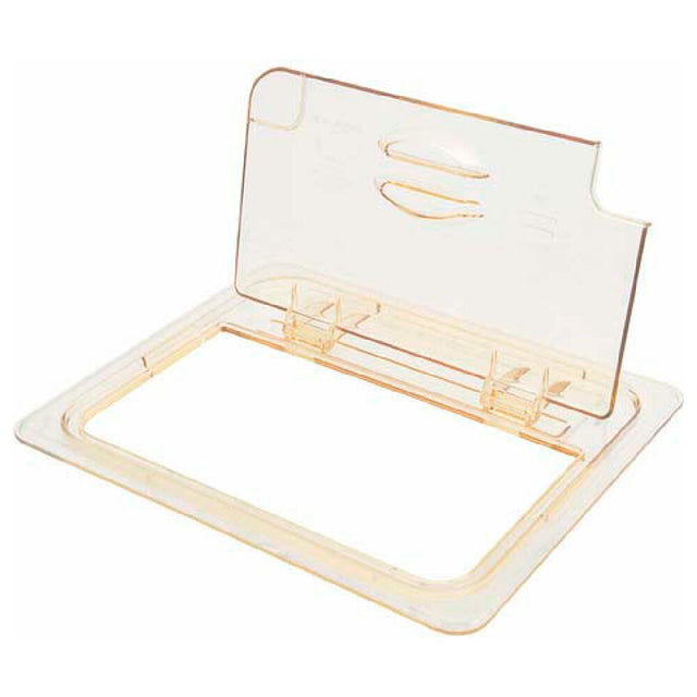 Cambro 20HPLN-150 Lid H Pan 1/2 Sz Fliplid Notch