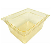 Carlisle Foodservice 10422B13 1/2 Size Food Pan 6 In Deep Hi Temp Amber