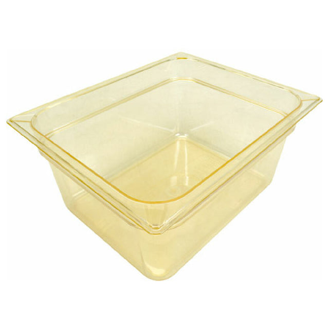 Carlisle Foodservice 10422B13 1/2 Size Food Pan 6 In Deep Hi Temp Amber