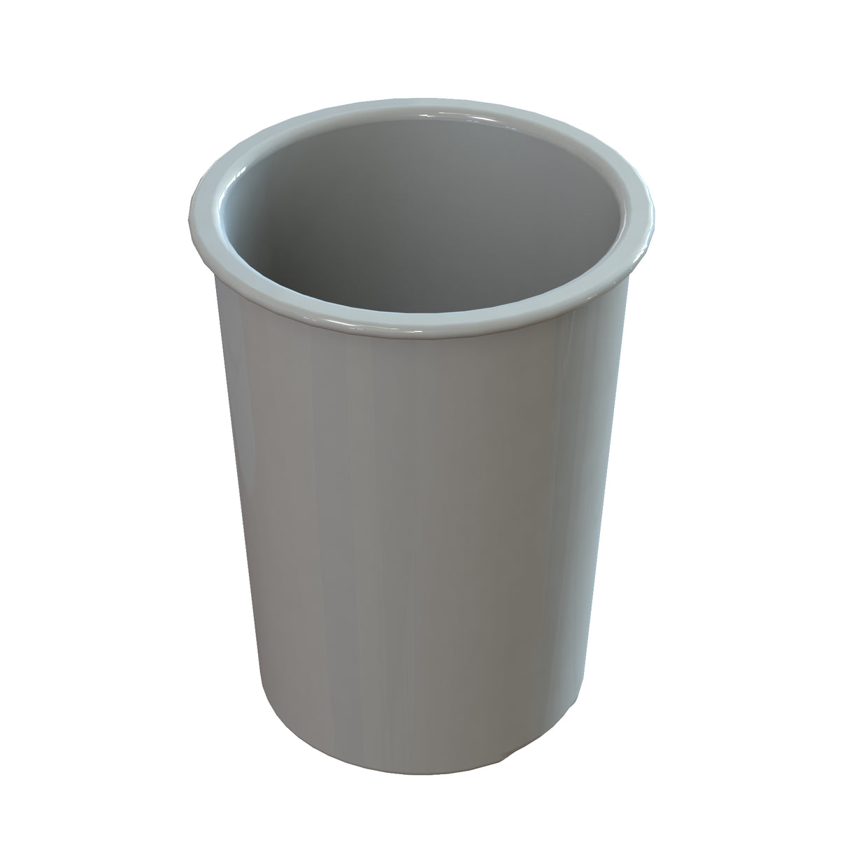 A white Salad Dressing Crock sits against a white background, perfect for stylish cold holding of your favorite dressings.