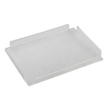 A clear acrylic tray with a white background, perfect for displaying Simple Solutions bowls or as a cover for organized storage.