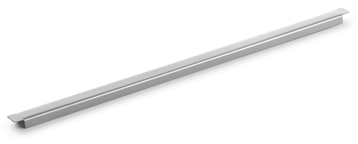 A long, narrow Universal Adapter Bar with a slight upward bend in the center and flat ends. The silver metal bar has a smooth, shiny surface and is set against a plain white background.