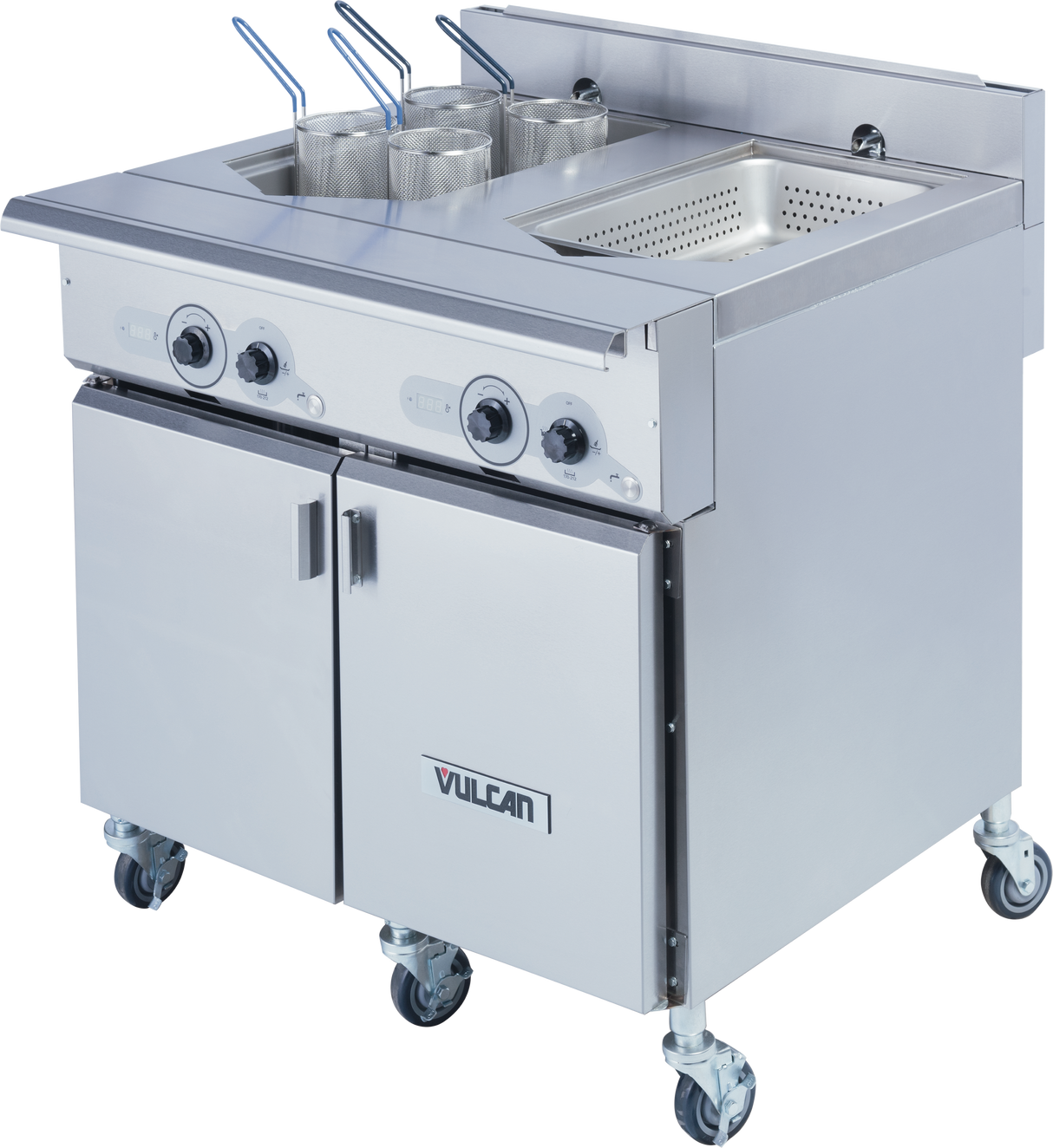 Vulcan VCS36D_240/60/3 36 Inch Electric Multifunction Cooker with Dual Tanks