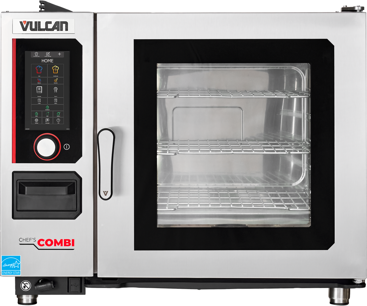 Vulcan CHEF-62E 41 Inch Electric Combi Oven with Steam Generator and Climate Control