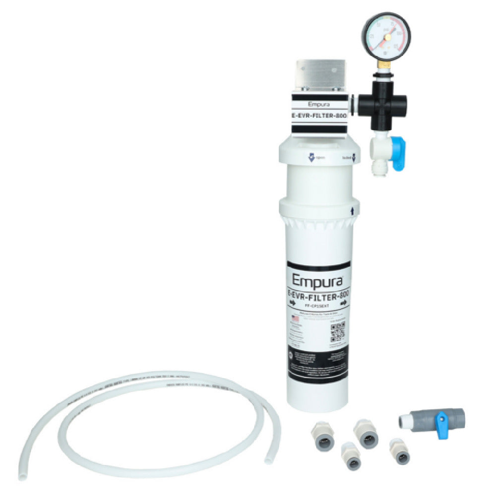 Empura Filtration E-EVR-FILTER-800 Water Filtration System Retrofit Cartridges 4"W X 4"D X 15"H