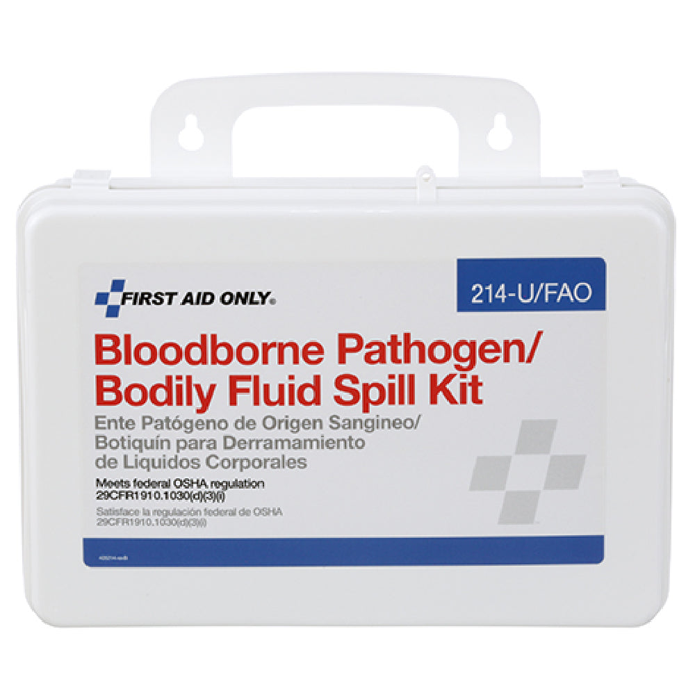 AllPoints FAO214UFAO Body Fluid Spill Kit Wl Mnt 24 Piece