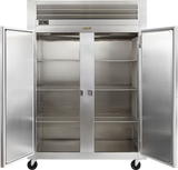 Traulsen RLT232NUT-FHS 52 Inch Freezer Reach-in 46 cu ft Two-section Stainless Steel
