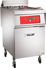 Vulcan 1ER85D_480/60/3 21 Inch Deep Electric Fryer 85 lbs Capacity Free-standing
