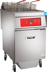 Vulcan 1ER85DF_480/60/3 Electric 21 Inch Full Pot Deep Fryer with Digital Controls