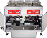 Vulcan 2ER85CF_208/60/3 Electric 42 Inch Deep Fryer with Dual Tanks
