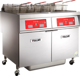 Vulcan 2ER85CF_208/60/3 Electric 42 Inch Deep Fryer with Dual Tanks