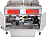 Vulcan 2ER85DF_480/60/3 42 Inch Electric Deep Fryer with 2 Tanks