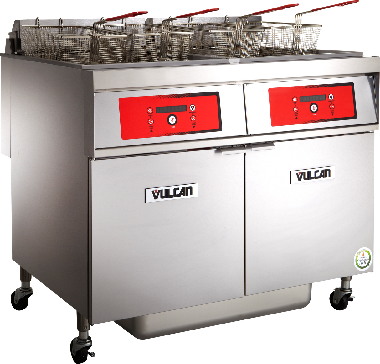 Vulcan 2ER85DF_240/60/3 42 Inch Electric Deep Fryer Dual Battery 85 lbs capacity