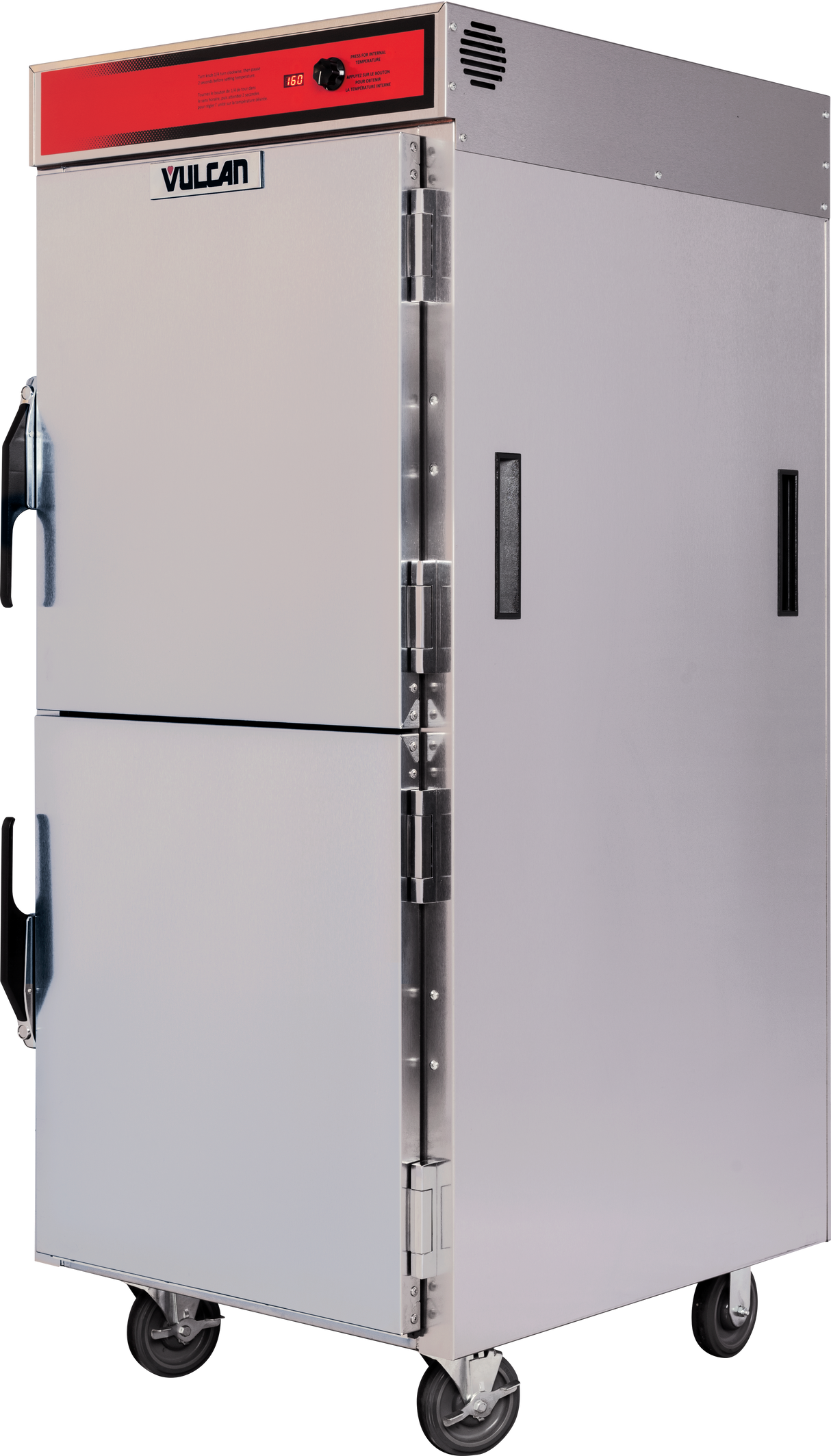 Vulcan VPT15LL_120/60/1 27 Inch Heated Cabinet Mobile Pass-thru Stainless Steel and 30 Pans