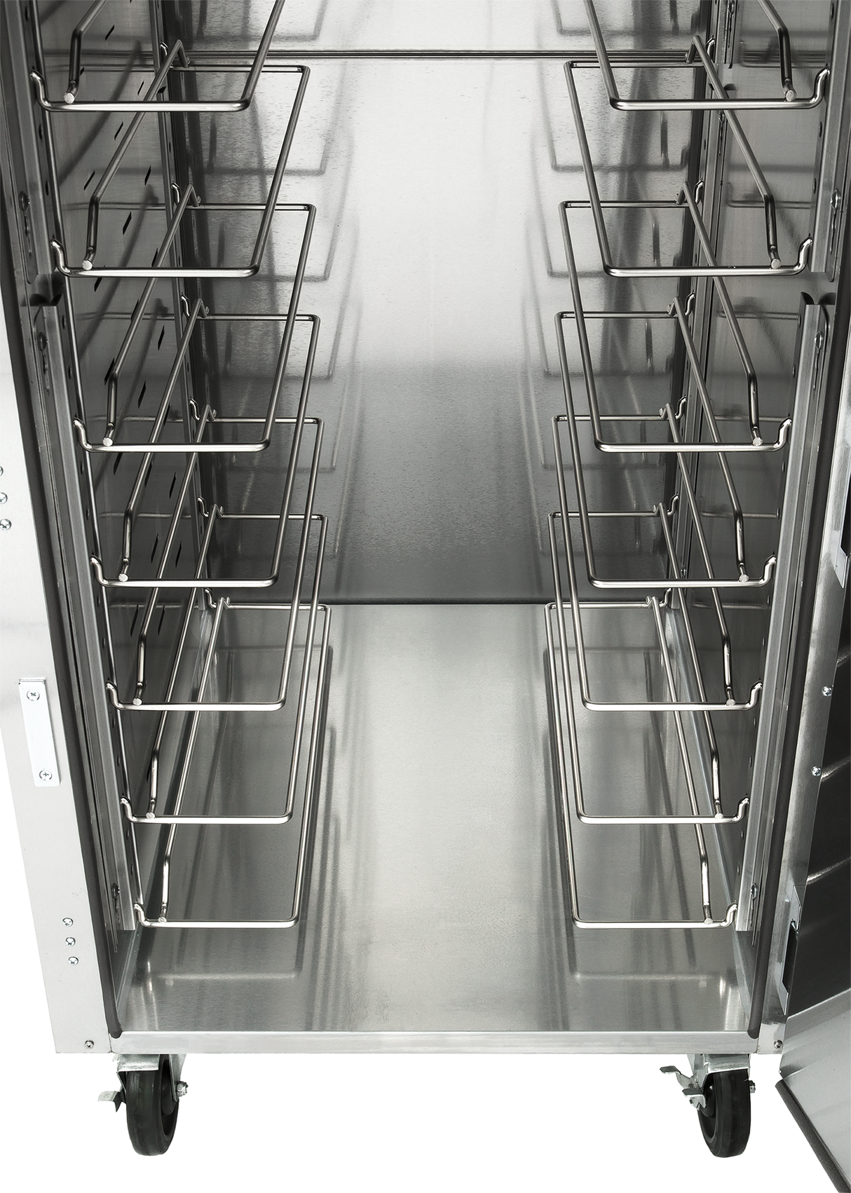 Vulcan VBP15ES_208-240/60/1 27 Inch Heated Cabinet Mobile 20 Gauge Stainless Steel with Adjustable Tray Slides