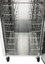 Vulcan VBP15ES_208-240/60/1 27 Inch Heated Cabinet Mobile 20 Gauge Stainless Steel with Adjustable Tray Slides