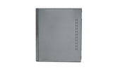 A rectangular, metallic gray panel with a smooth surface and vertical slotted vents on the right side, likely part of a Prodigy ELITE Ice Maker or similar commercial ice machine, stands upright against a plain white background.