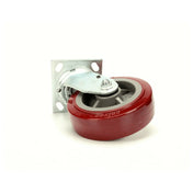 Carter Hoffmann 183016214 6 Swivel Red Poly Cw