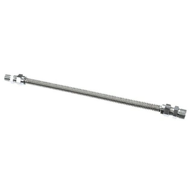 Alto-Shaam HO35895 Hose Gas 1/2" Flexible 460mm3/4" Npt Male To N