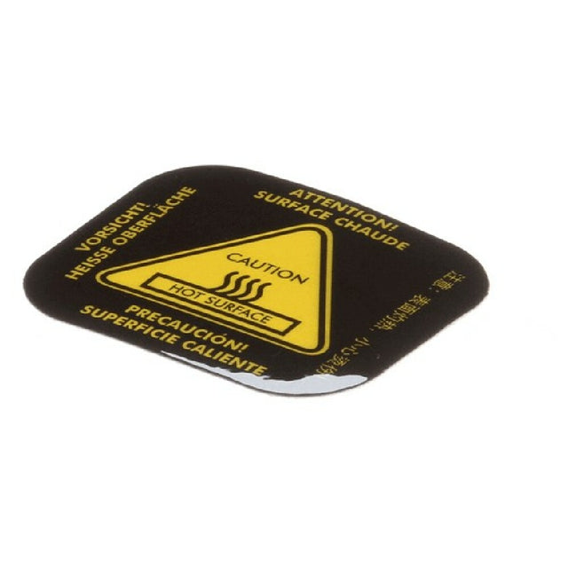 Alto-Shaam LA-3087 Label Caution Hot Warnin Ginternational Triangle