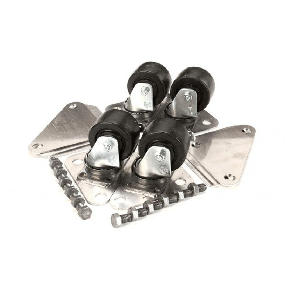 Blickman 6308 Casters Low Profile Set Of 4