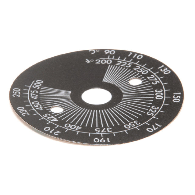 Blodgett 38987 Decal Thermostat Round
