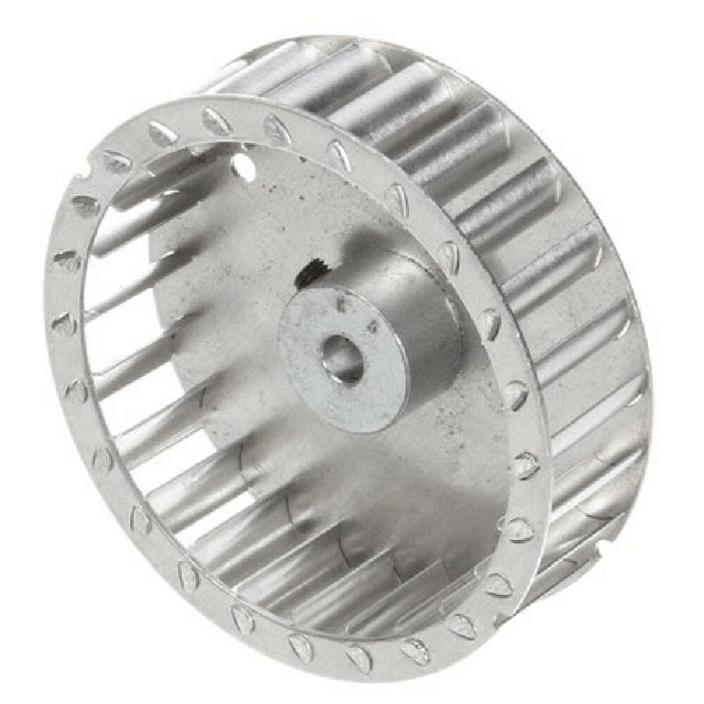 Alto-Shaam FA-33481 Fan Wheel 3.84"x 1" W/.3 12"hubcw From Back Alumi