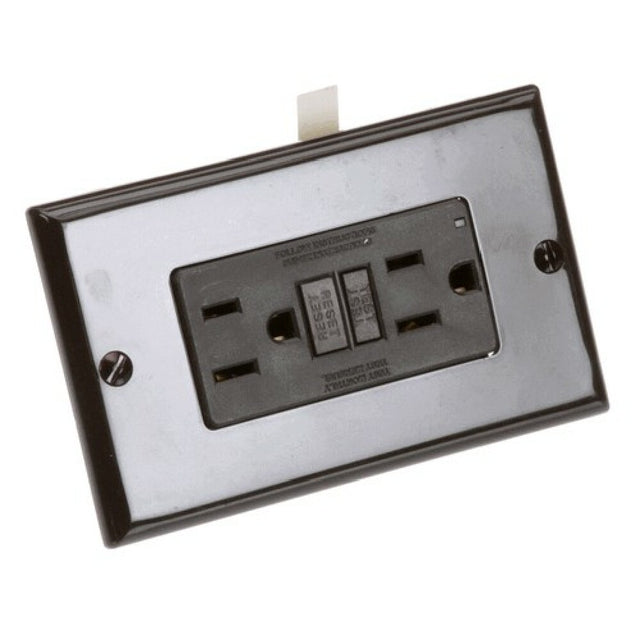 Delfield 2194443 Receptacle Gfci 15amp Brown