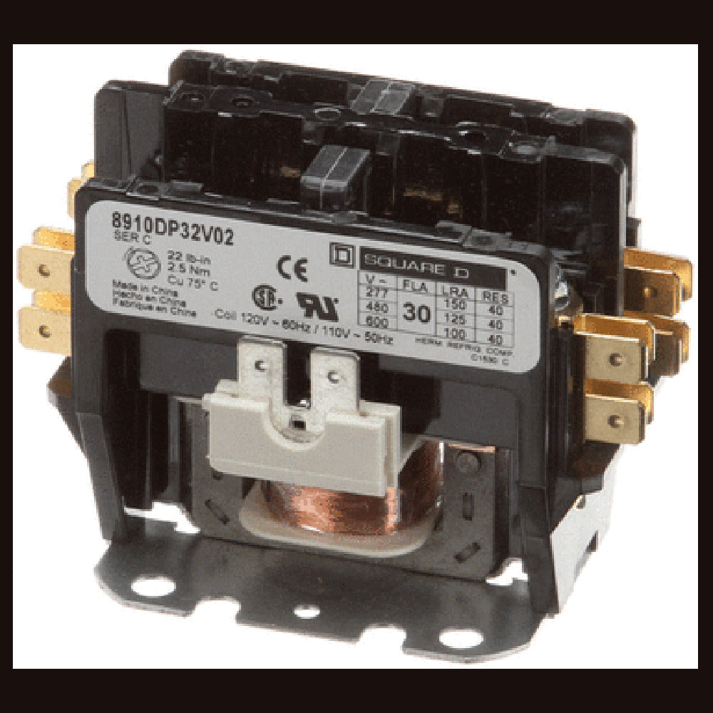Delfield 2194974 Contactor 2 Pole 120v