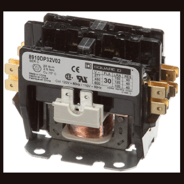 Delfield 2194974 Contactor 2 Pole 120v