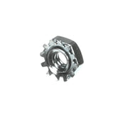 Garland F590 #6 32 K Lock Nut Zinc Pl Ated