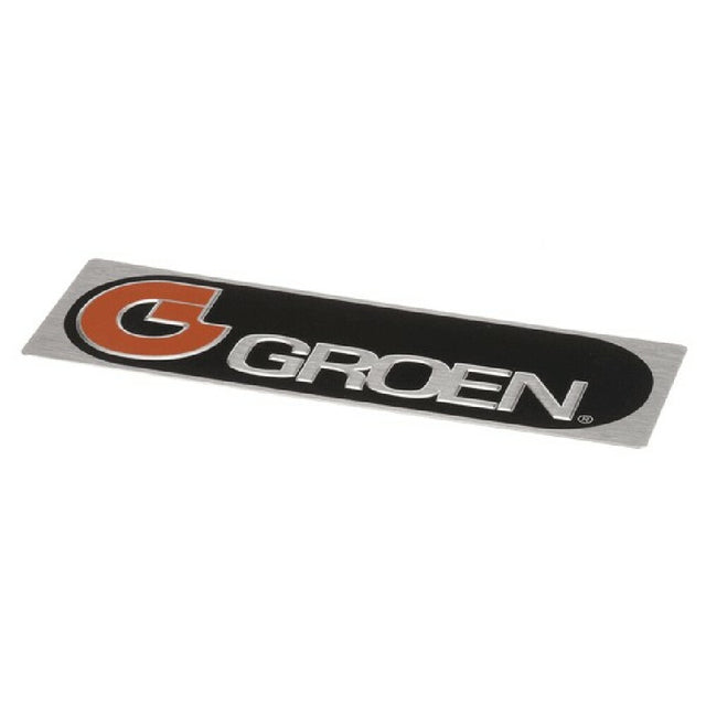 Groen Z055450 Nameplate "groen" Large