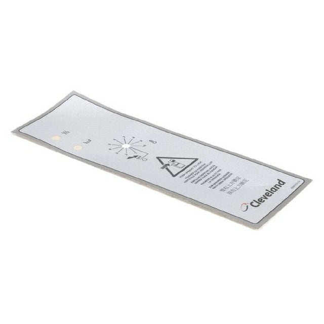 Cleveland KE95555-1 Label Ket Front Panel