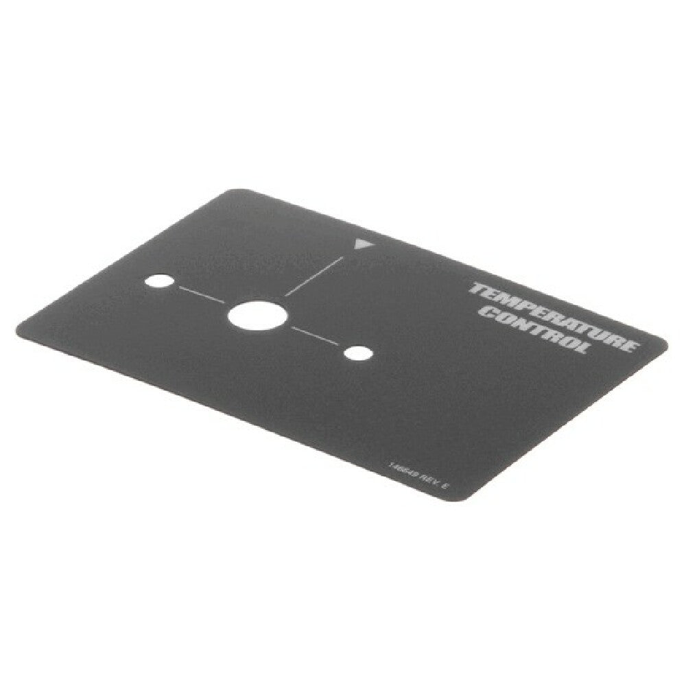 Groen 146649 Overlay For Gas Braising Pan Control Box