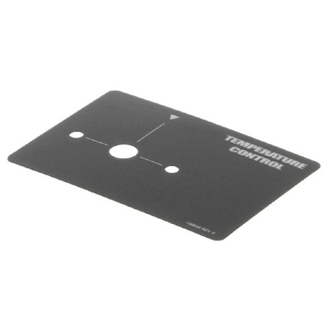 Groen 146649 Overlay For Gas Braising Pan Control Box