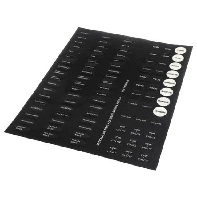 Garland 113541 Mcdonalds Replacement Me Nu Lab