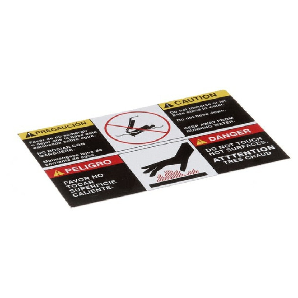 Star Mfg 2MZ2620 Label Cautionbi Lingual