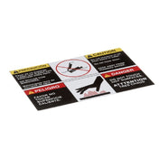 Star Mfg 2MZ2620 Label Cautionbi Lingual