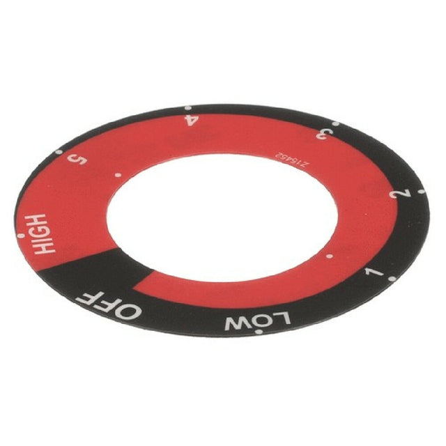 Star Mfg 2M-Z15452 Labelknob S/m Elec. Inf.